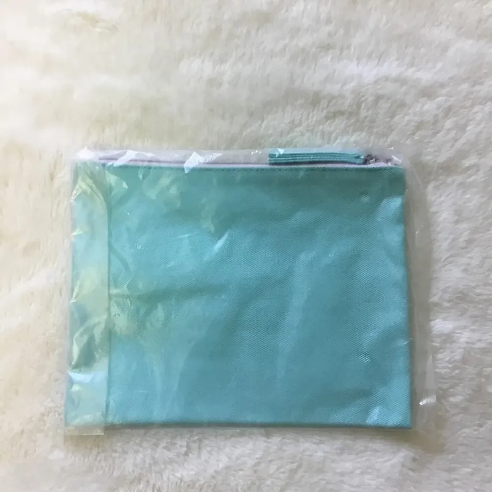 Makeup Forever Teal Makeup Bag